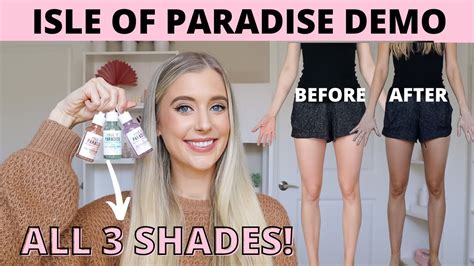 isle of paradise self tanner review